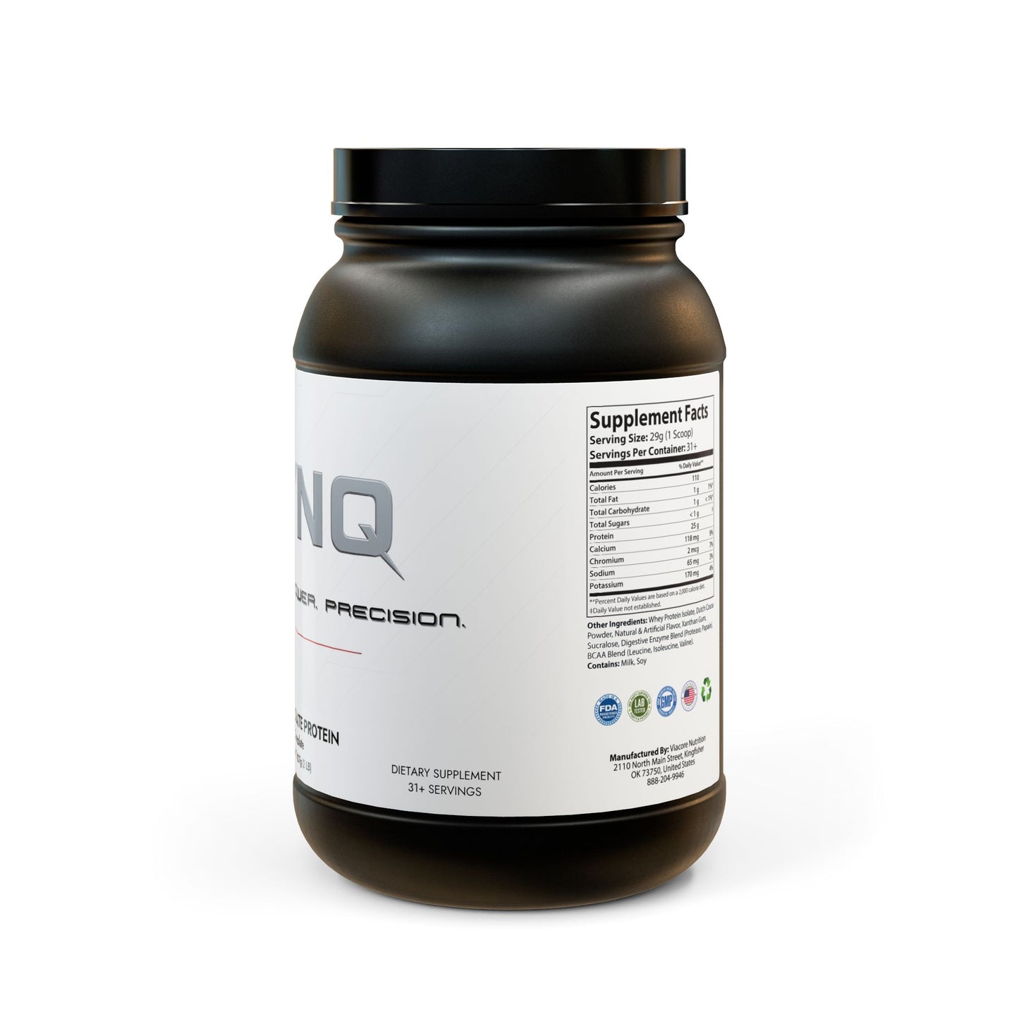 🥇 TYNQ Whey Isolate Protein (907g, 2lb)
