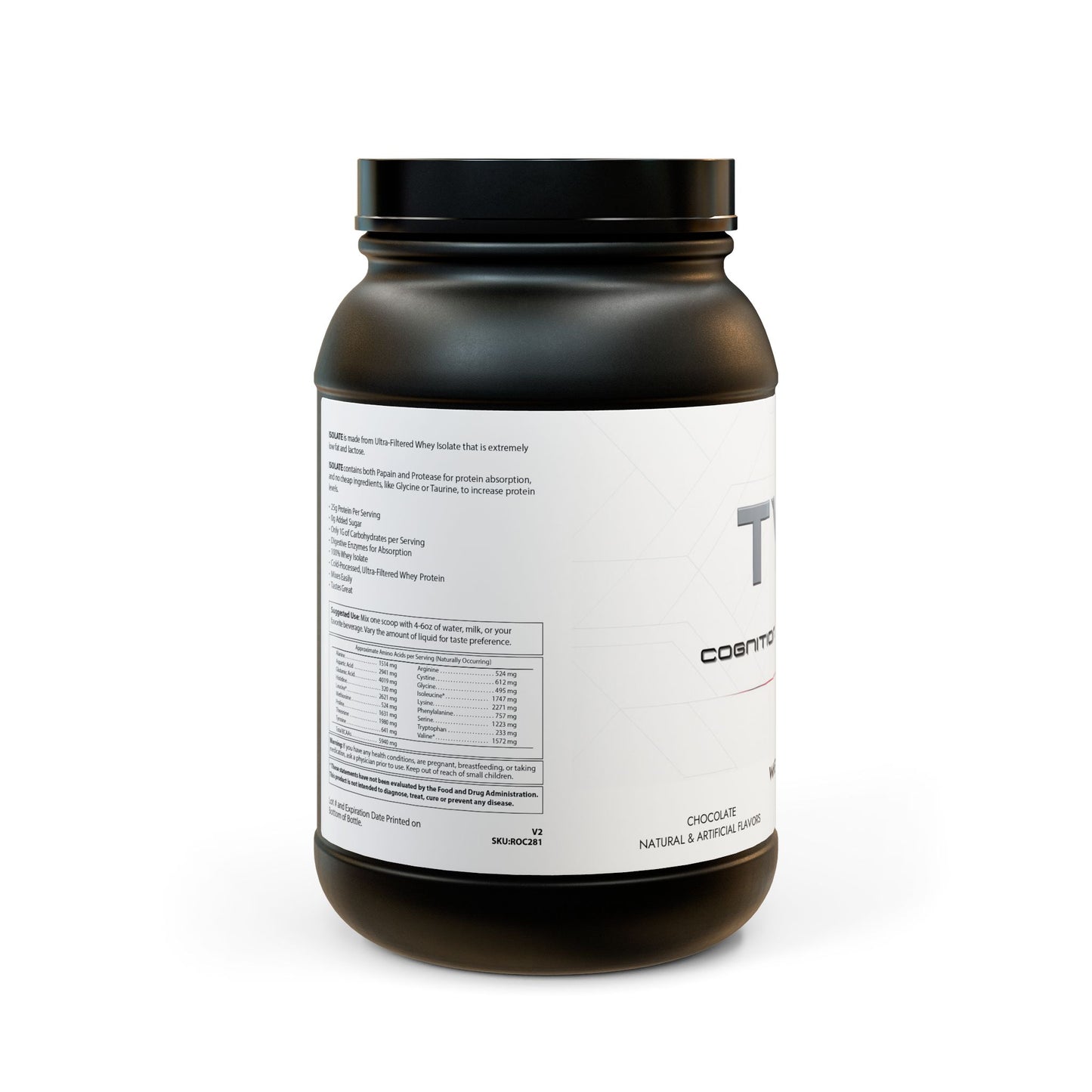 🥇 TYNQ Whey Isolate Protein (907g, 2lb)